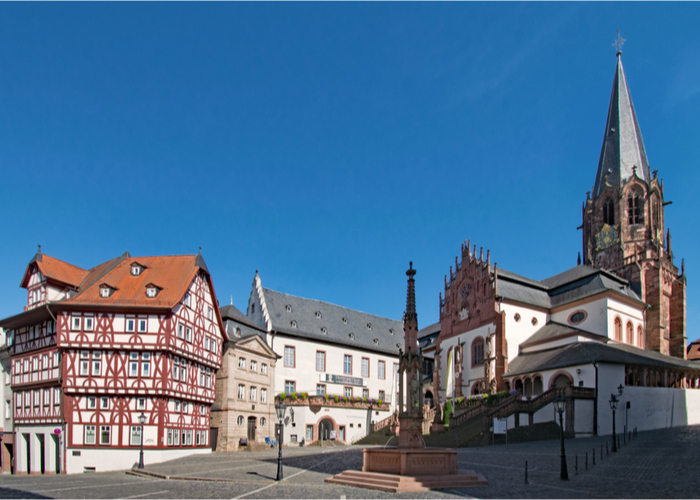 Nachhilfe in Aschaffenburg – Stadtansicht von Aschaffenburg