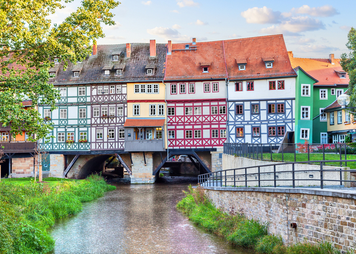 Nachhilfe in Thüringen – Stadtansicht von Erfurt