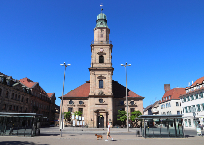Nachhilfe in Erlangen – Stadtansicht von Erlangen