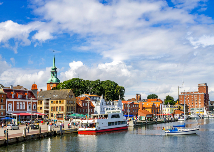 Nachhilfe in Flensburg – Stadtansicht von Flensburg