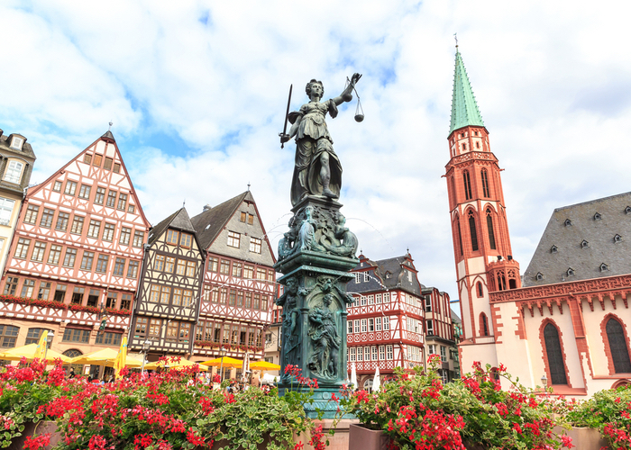 Nachhilfe in Hessen – Stadtansicht von Frankfurt am Main