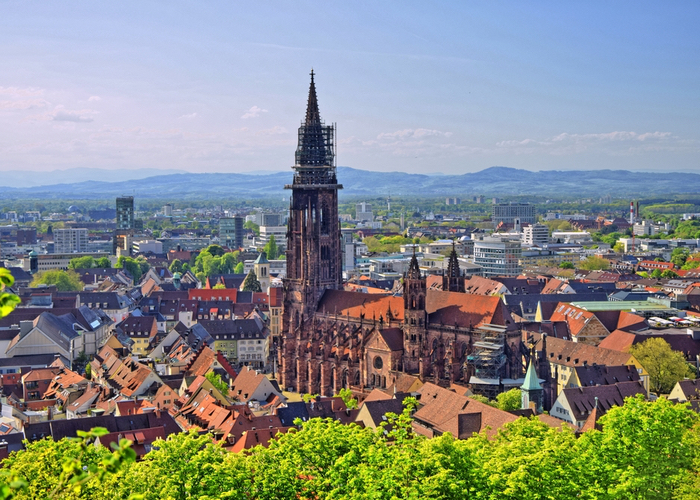 Nachhilfe in Freiburg im Breisgau – Stadtansicht von Freiburg im Breisgau