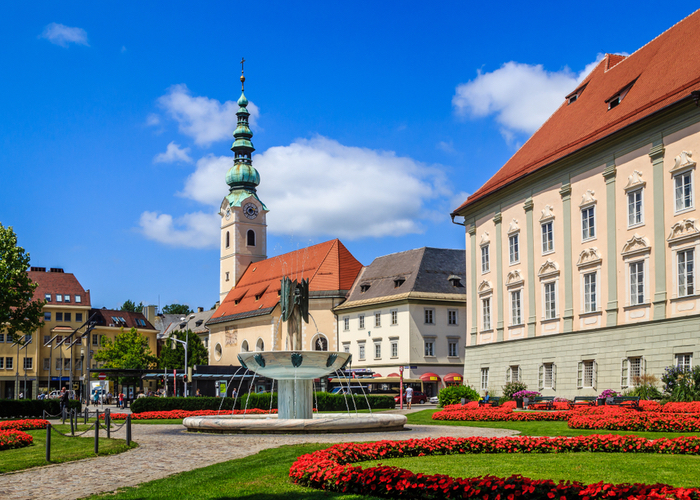 Nachhilfe in Klagenfurt – Stadtansicht von Klagenfurt