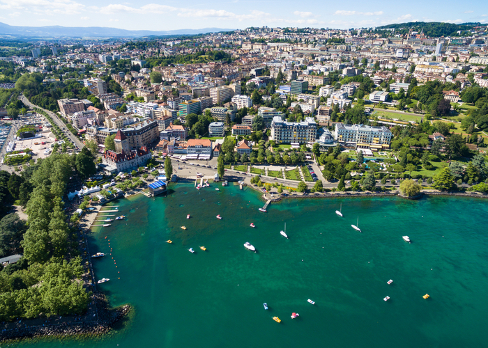 Nachhilfe in Lausanne – Stadtansicht von Lausanne