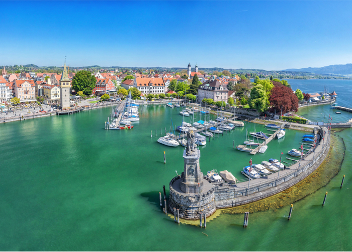 Nachhilfe in Lindau (Bodensee) – Stadtansicht von Lindau (Bodensee)