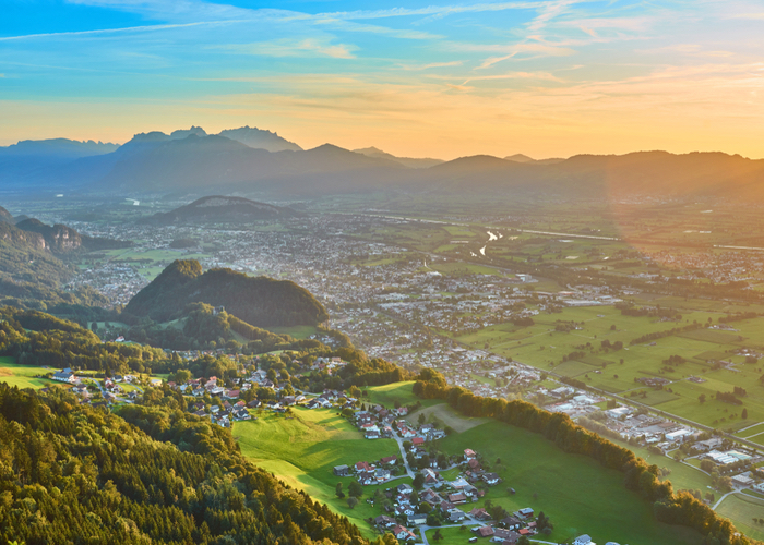 Nachhilfe in Lustenau – Stadtansicht von Lustenau