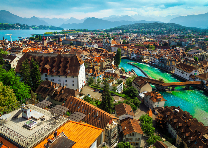 Nachhilfe in Luzern – Stadtansicht von Luzern
