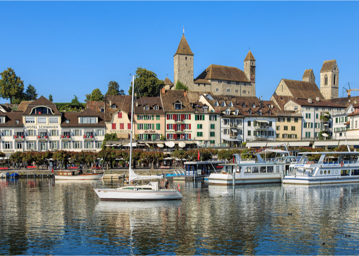 Nachhilfe in Rapperswil – Stadtansicht von Rapperswil