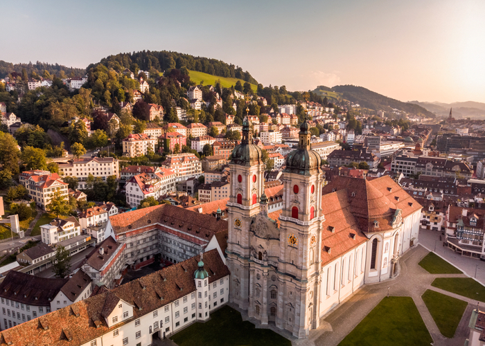 Nachhilfe in St. Gallen – Stadtansicht von St. Gallen