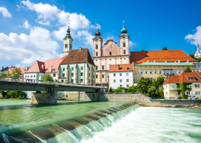 Nachhilfe in Steyr – Stadtansicht von Steyr